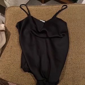 Abercrombie Satin body suit